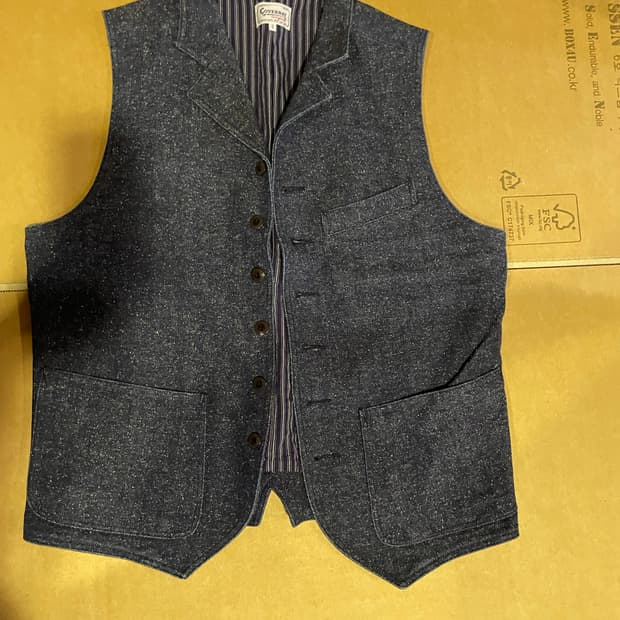 커버낫 셋업 베스트 1사이즈 95-100