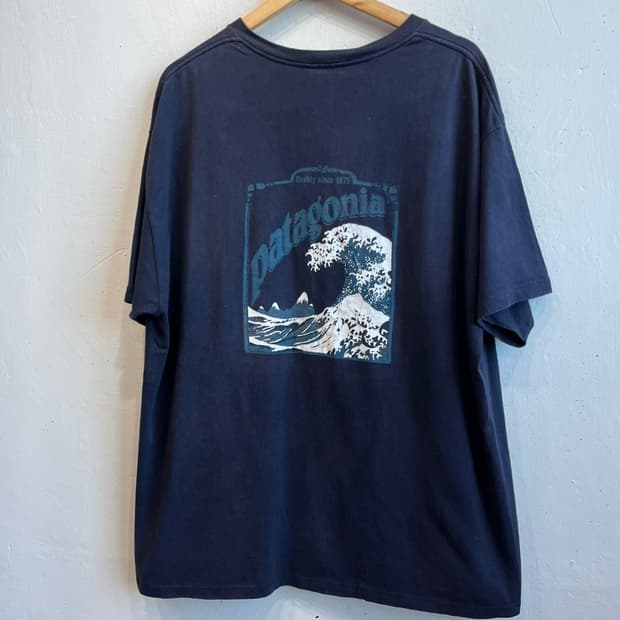 90년대 파타고니아 Beneficial T's 웨이브 반팔 티셔츠