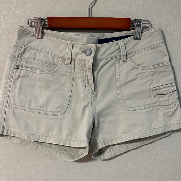 Nix jeans 로우웨이스트 카고쇼츠