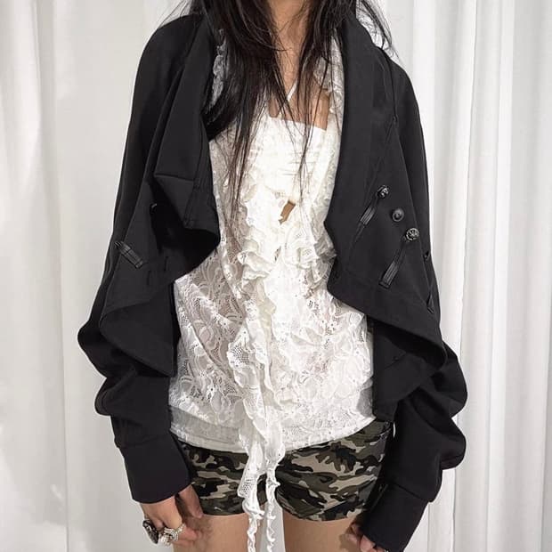 테스트매커니즘 더블펀치 자켓