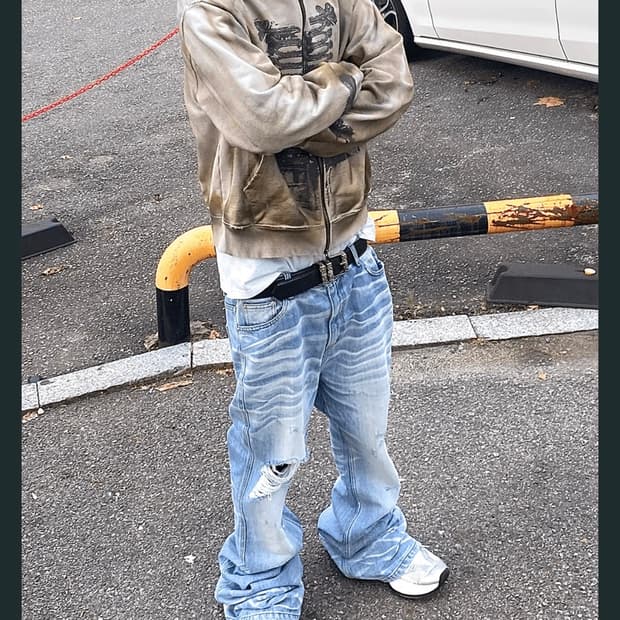 [1] 언더마이카 와이드 플레어 연청 진