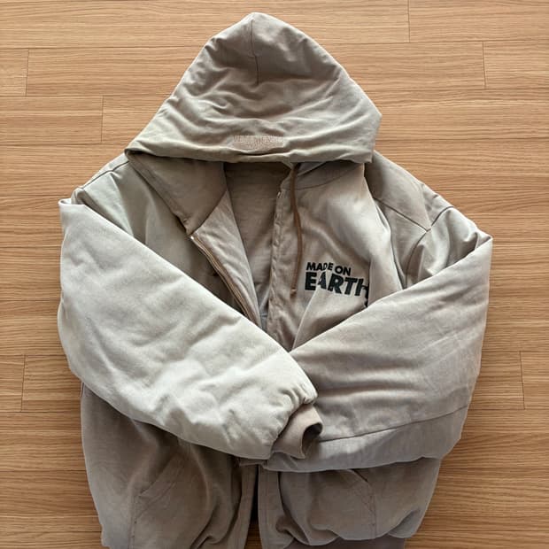 (S) 베트멍 Made on Earth 후드집업 국문택