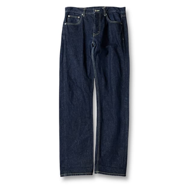 (32) 모드나인 인디고서울 진청 생지 데님 팬츠