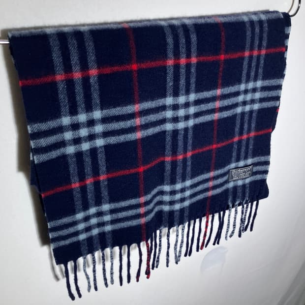 BURBERRY'S 버버리 구형 노바체크 램스울 머플러