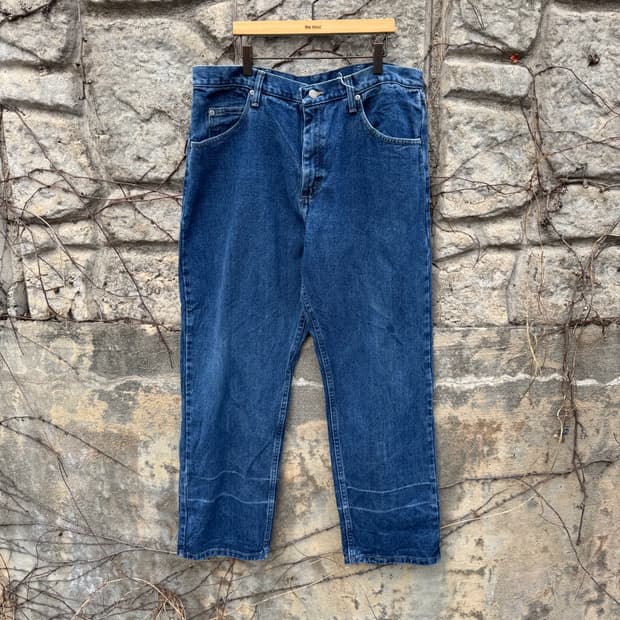 90~00s 랭글러 빈티지 97601dr 데님 팬츠 36