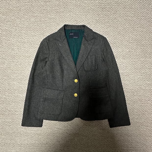 IENA japan made women gold button jacket