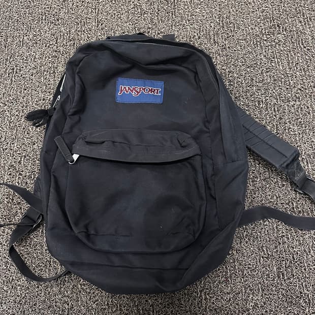 잔스포츠 백팩 가방 블랙