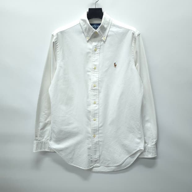 폴로 랄프로렌 90s빈티지 클래식핏 화이트 옥스퍼드 셔츠 (95~100)