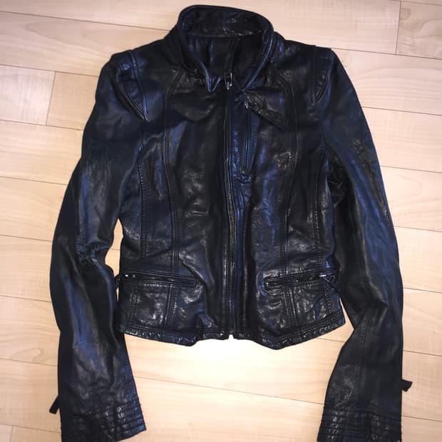 빈티지가죽자켓