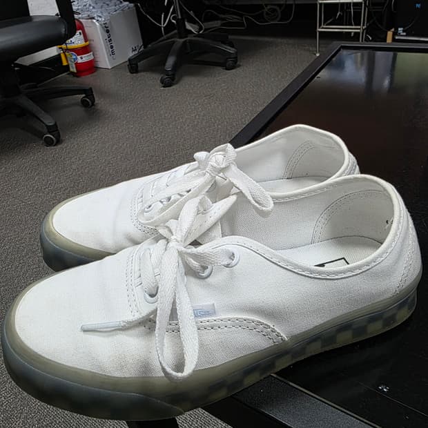 [225] 반스 어센틱 트랜스루센트 화이트