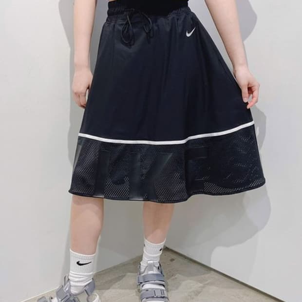 [[여성 M, A급] 나이키(NIKE) NSW 메쉬 스커트 p131
