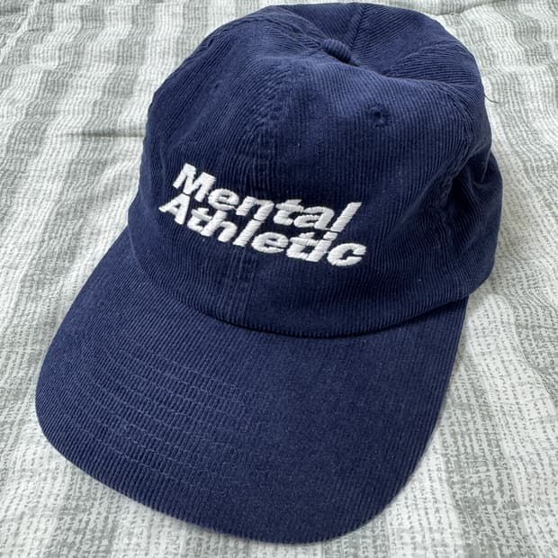 [Mental Athletic] 코듀로이 캡 네이비 os