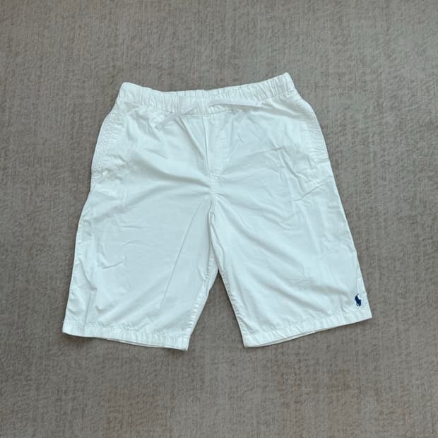 폴로 랄프로렌 화이트 반바지 BOY XL