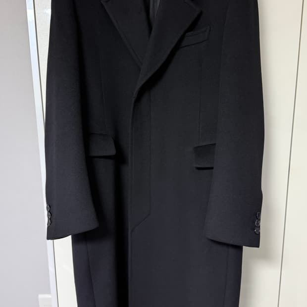 24fw 토니웩 울앤캐시미어 테일러드 싱글코트 