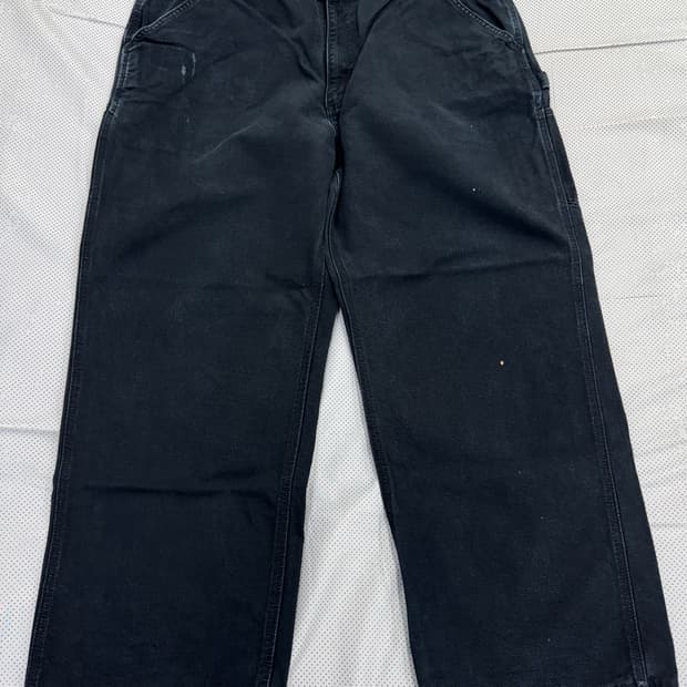 칼하트 싱글니 b11 blk 블랙 40사이즈