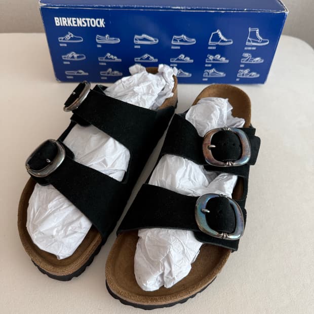 크롬하츠 X 버켄스탁 블랙로듐 건슬링거 아리조나