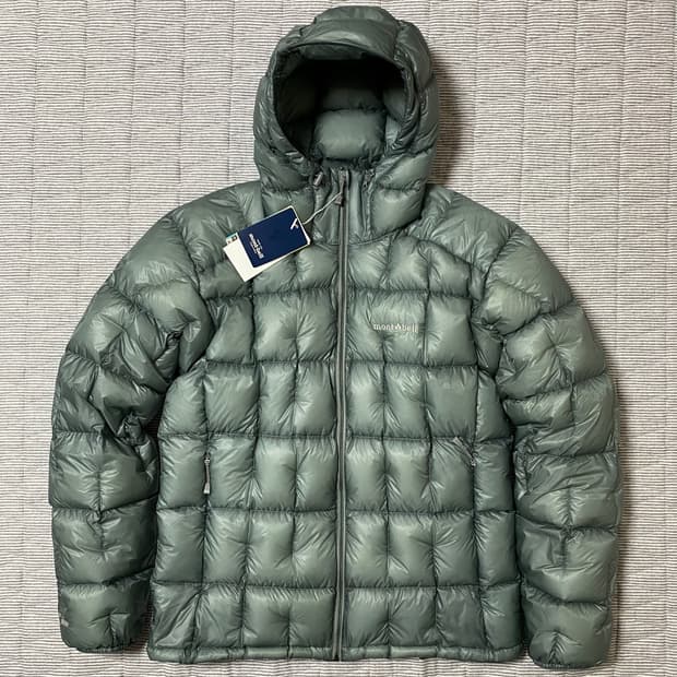 몽벨 플라즈마 1000 알파인 다운 파카 패딩 자켓 XL