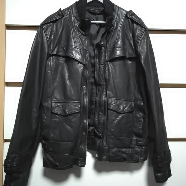 르몽드 남성 양가죽 자켓 블랙 XL 105