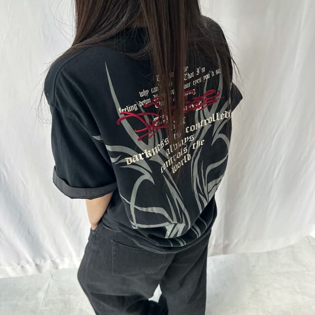 DJ Free 데블 티셔츠
