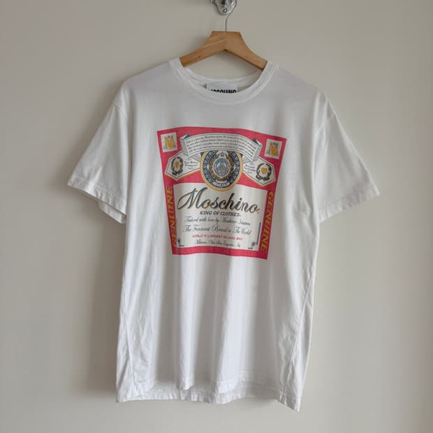 모스키노(MOSCHINO) 반팔 티셔츠(ITALY)