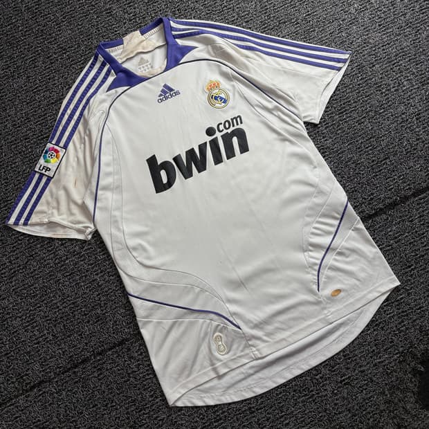 아디다스 07-08 시즌 레알 마드리드 홈 유니폼 4055