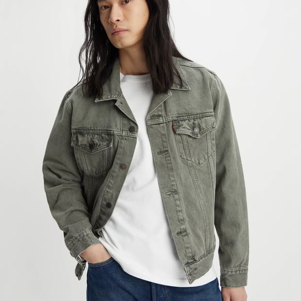 리바이스 프리미엄 워터리스 데님자켓 트러커 L