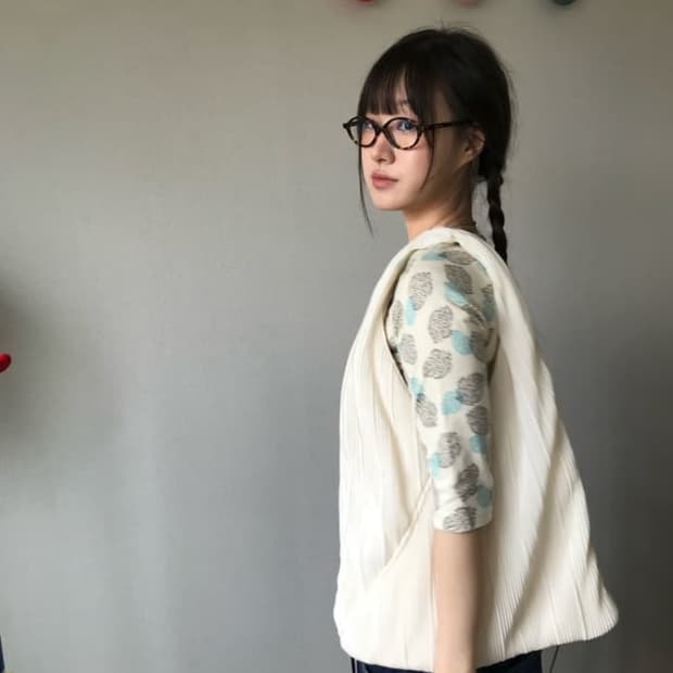 vintage wrinkle shoulder bag