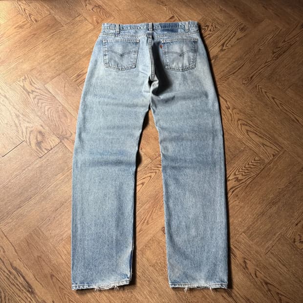 [36]90's 리바이스 Made in USA 505 데님 팬츠