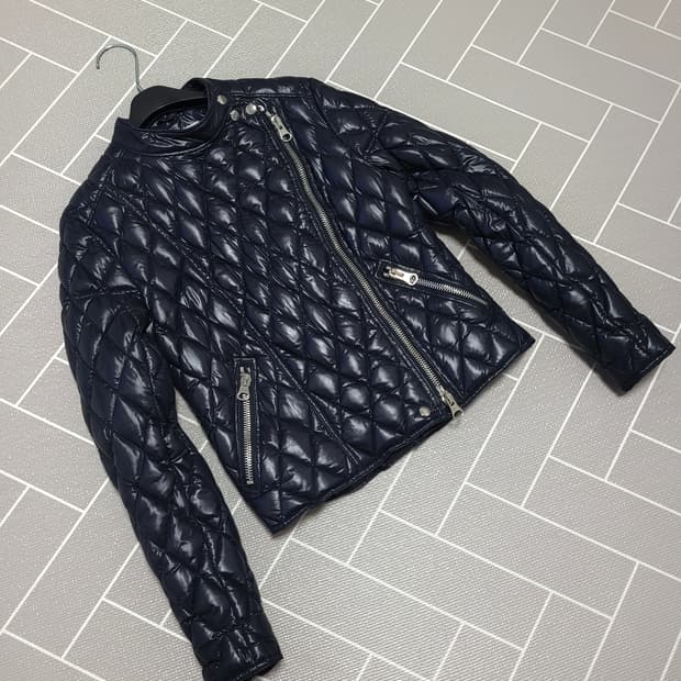 ASPESI 아스페시  덕다운 퀼팅 라이더 자켓 XS