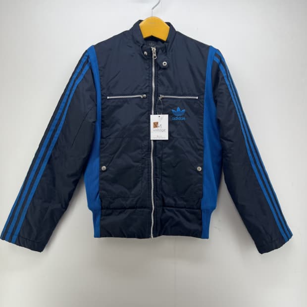 [90] 아디다스 오리지널스 지퍼Y2K 포인트넥 다운점퍼 패딩