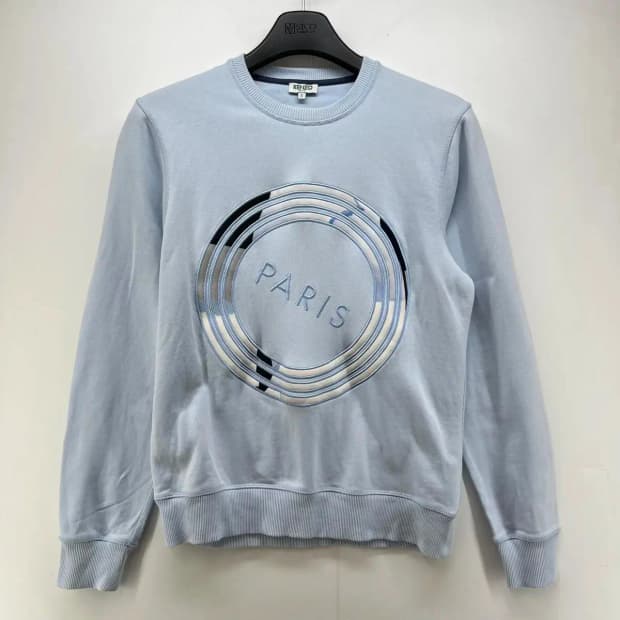 [S] KENZO 겐조 파리스 로고 맨투맨 빈티지