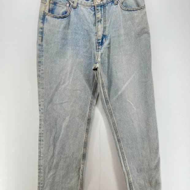 32 EIGHTY SIX ROAD 86로드 남자 슬림핏 연청 데님팬츠