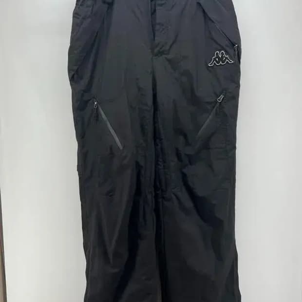 XL 카파 나일론 블랙 트레이닝팬츠