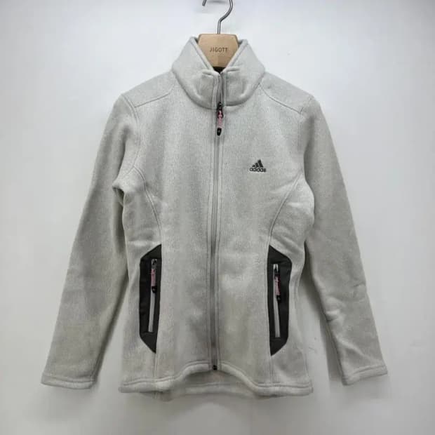 미사용 85 아디다스 여성 퍼포먼스 골프 집업자켓 후리스