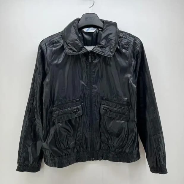 95 아디다스 오리지널스 포켓 여자 바람막이 자켓 블랙