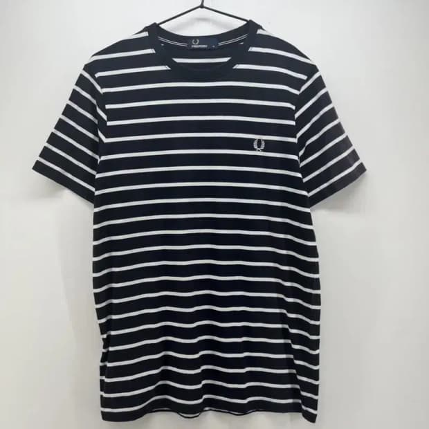 미디움 스트라이프 FRED PERRY 스트라이프 반팔 티
