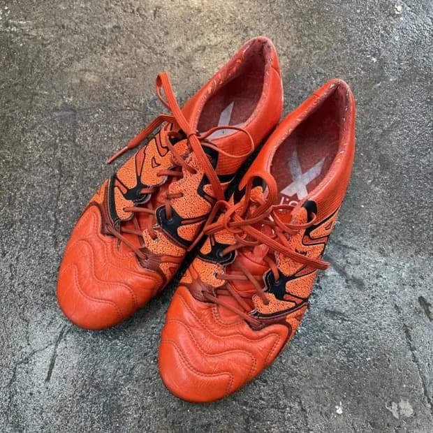 265 아디다스 15.1fg 레더 축구화 빈티지 가죽축구화