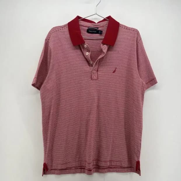 스몰 노티카 오버핏 스트라이프 반팔티셔츠 빈티지