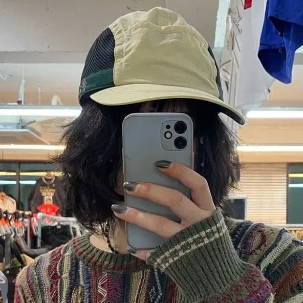 58 컬럼비아 빈티지 피싱 캠프 캡 모자