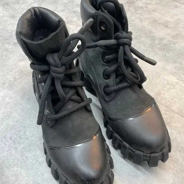 270 팀버랜드 움베르토 레온 콜라보 6인치 부츠 블랙