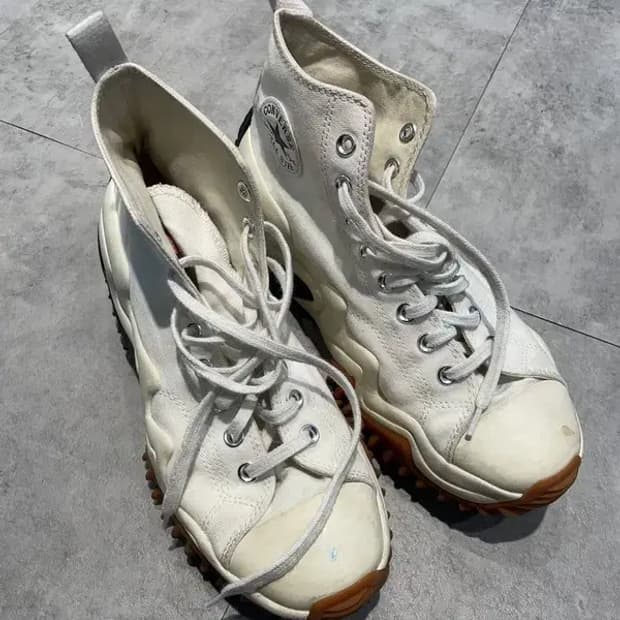 275 컨버스 런스타 모션 하이 화이트