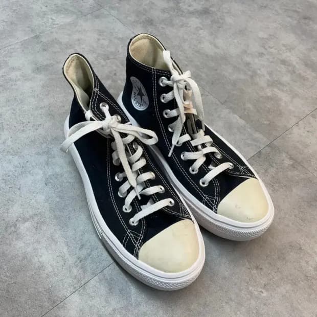 250 컨버스 척테일러 올스타 무브 하이 블랙 스니커즈