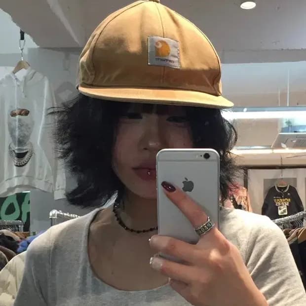 OS 빈티지 칼하트 누빔 야구모자 볼캡