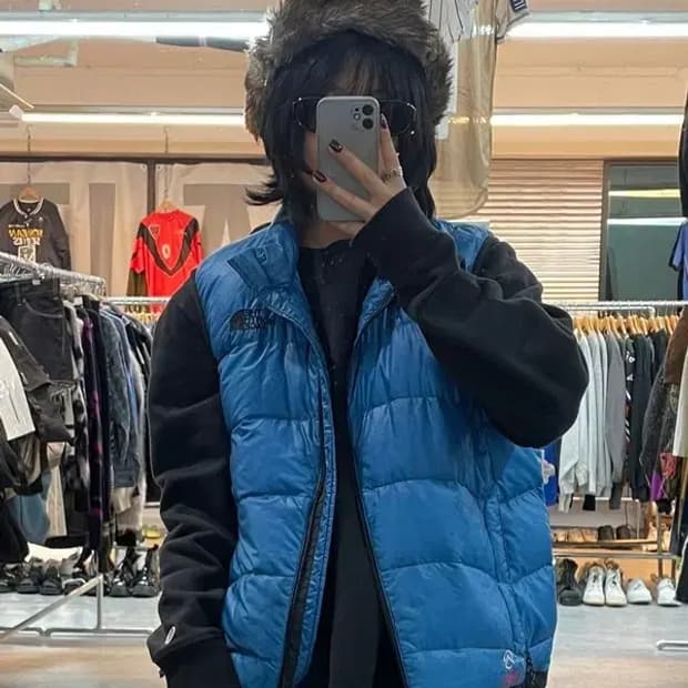 10 노스페이스 아콘카구아 다운 베스트 조끼