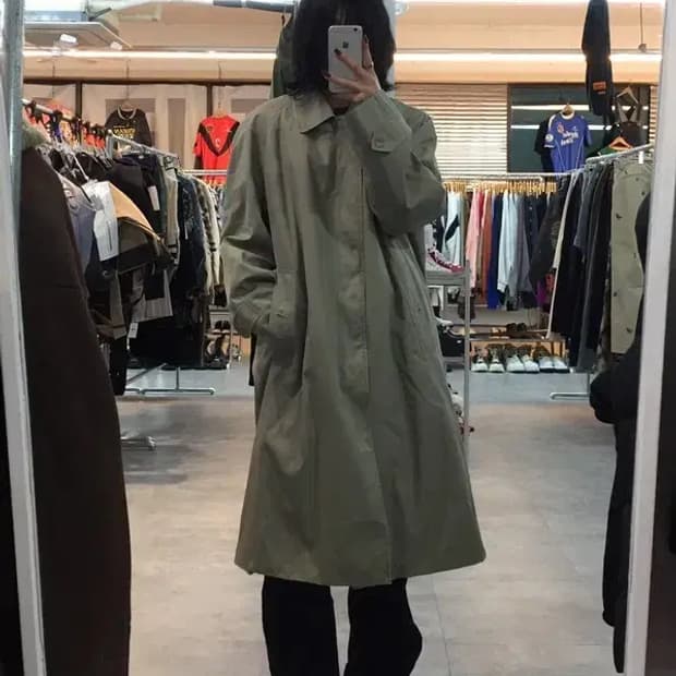 95 버버리 올드스쿨 트렌치 코트 내피 자켓