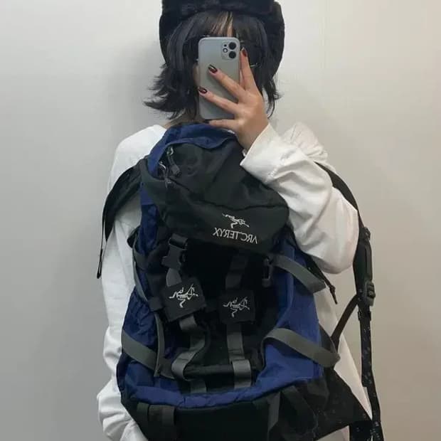 90s 아크테릭스 보라30 하이킹 백팩 가방 고프코어룩