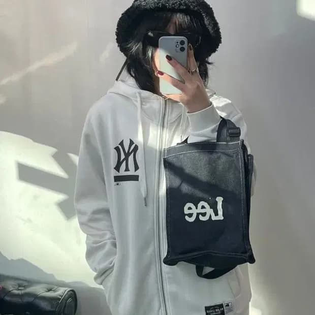 프리 lee 이니스프리 데님 미니백 가방