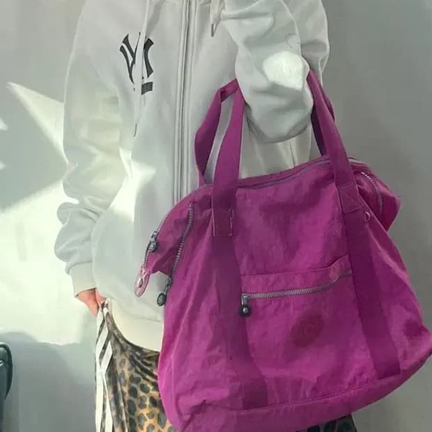 os 키플링 올드스쿨 핫핑크 숄더백 가방