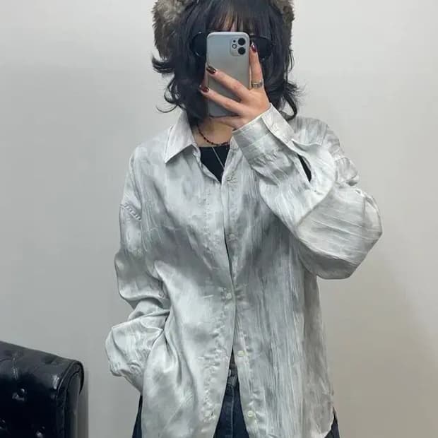 프리 ZOEWATSON 오버핏 셔츠