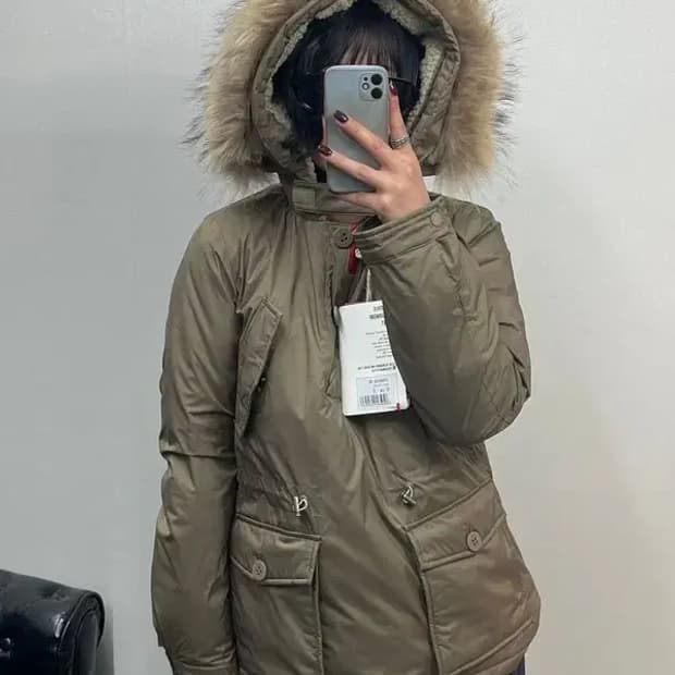 미사용 프리덤데이 미사용 키즈 아동 스키다운 점퍼